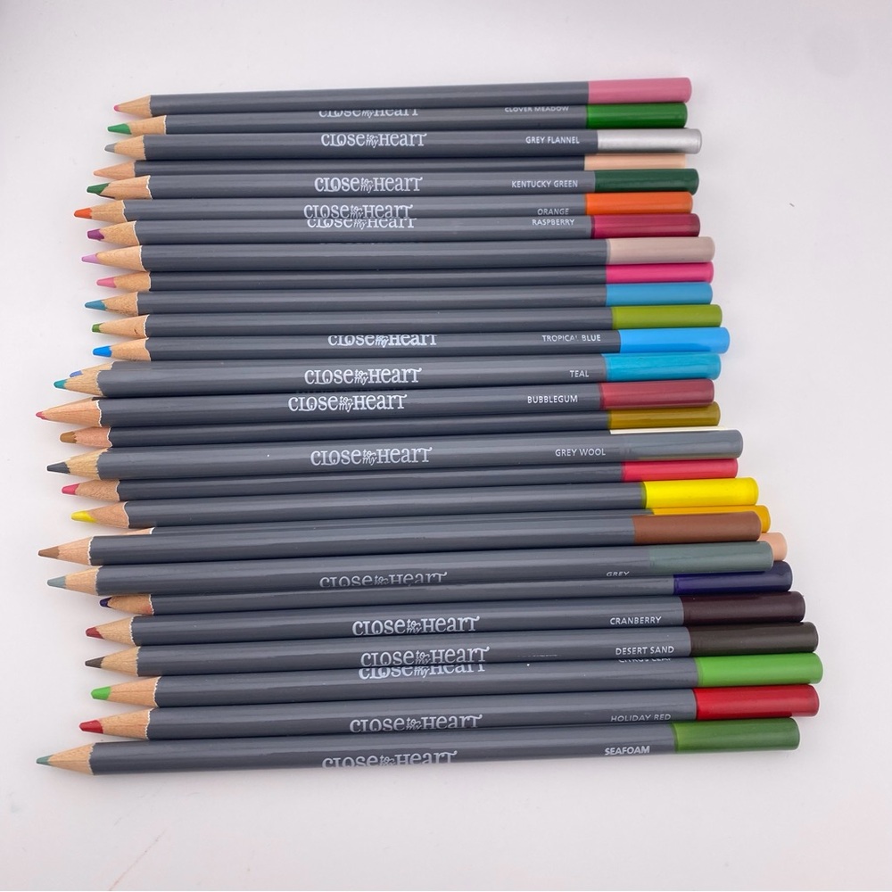 Collection of 36 Close to my Heart Colored Pencils